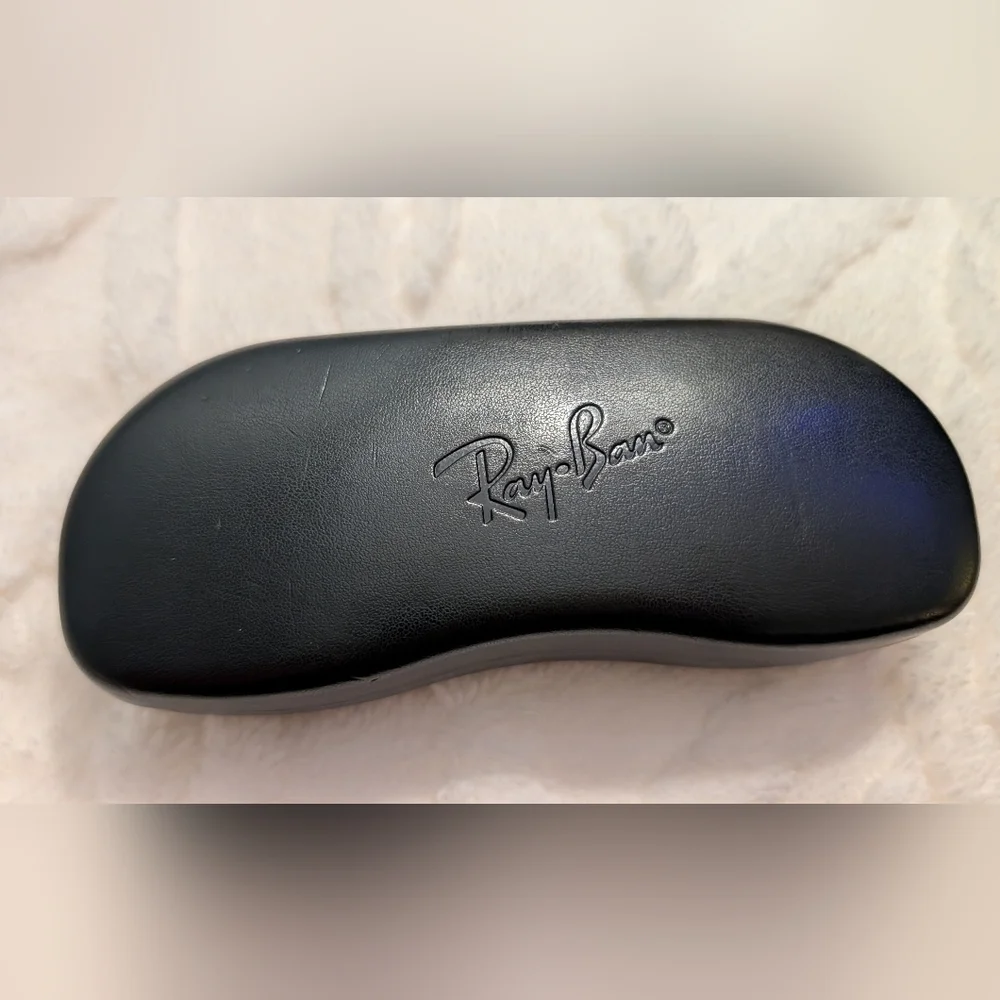 Ray Ban Black Sunglass Case Hard Shell